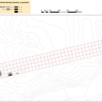 Heat map of prehistoric ceramics distribution